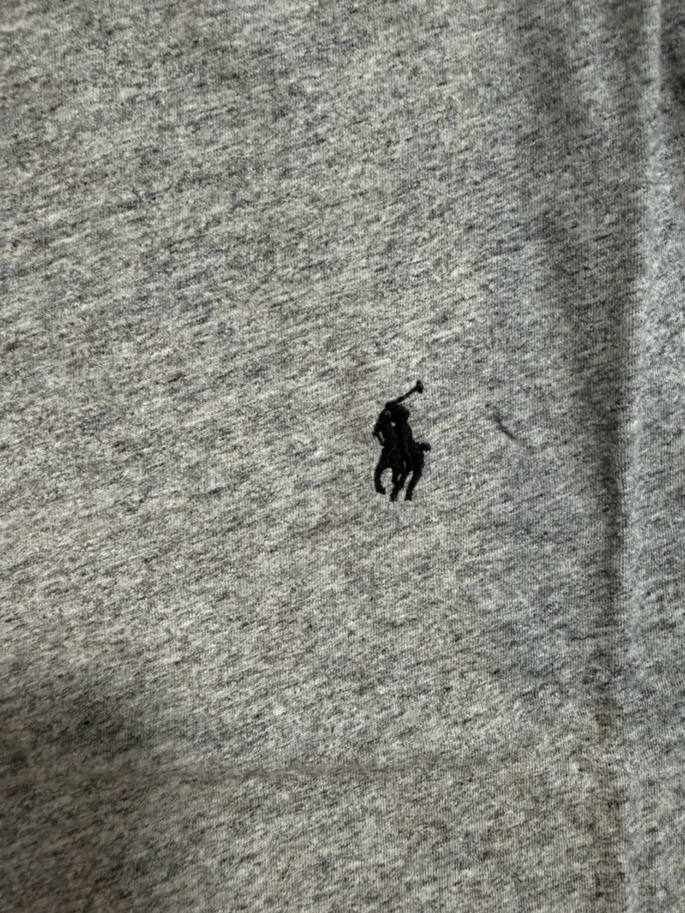 Polo by Ralph Lauren Men's Heather Gray Crewneck T-Shirt